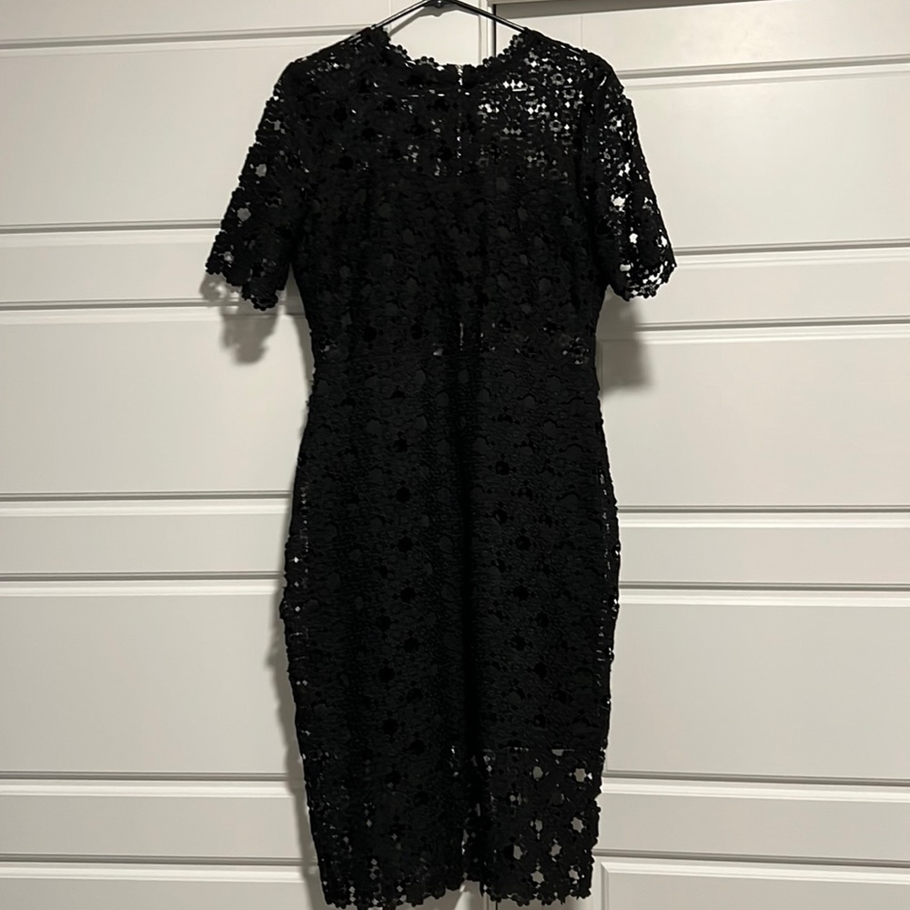 Fun lace black dress, great for curves!